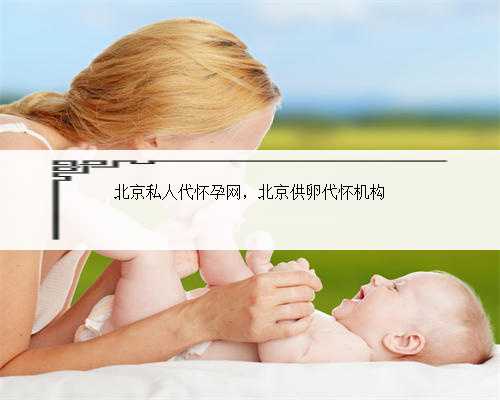 北京私人代怀孕网，北京供卵代怀机构