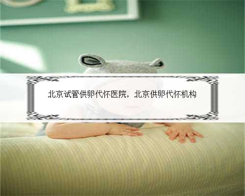 北京试管供卵代怀医院，北京供卵代怀机构