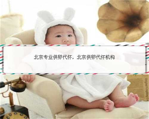 北京专业供卵代怀，北京供卵代怀机构
