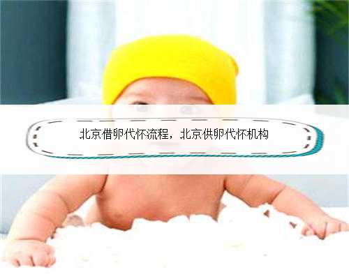 北京借卵代怀流程，北京供卵代怀机构