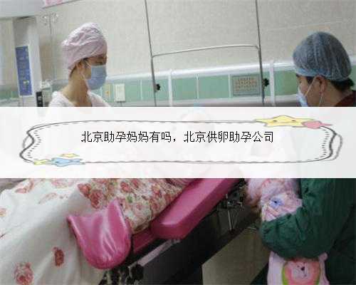 北京助孕妈妈有吗，北京供卵助孕公司