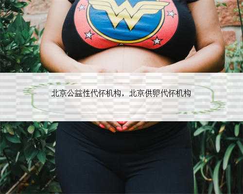 北京公益性代怀机构，北京供卵代怀机构